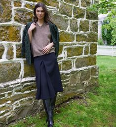 Our made in Ireland fisherman knit cardigan in forest green is lightly heathered and so cozy. We love to wear ours with denim and a button down cotton shirt, or over the floral Emma dress with leather boots. This cardigan runs true to size like the cream cardigan, and does not have an oversized fit. Jasmine is normally a small however she is wearing a medium here for a slightly oversized fit. 100% Merino Wool. Made in Ireland. Small Forest, Black Silk Dress, Forest Green Color, Cream Cardigan, The Cream, Forest Green, Riding Boots, Knit Cardigan, Cotton Shirt