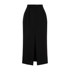 Skirt Feminine Chic, Zimmermann Dress, Wool Pencil Skirt, Pencil Skirt Black, Wool Skirts, Emilio Pucci, Italian Style, Isabel Marant, Valentino Garavani