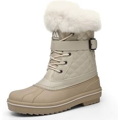 About This Item Water Resistant Windproof: Mishansha Womens Snow Boots Are Made Of Durable Water Repellent And Wind Resistant Upper, So Comfortable And Even In The Cold They Kept Your Feet Warmth And Dry. Keep Warm: The Women Winter Boots Are With Skin-Friendly And Soft Plush Fleece Lining Warms Your Feet On Windy Day And Snowy Day. This High Quality Womens Warm Boots Will Bring You Warm And Comfortable Winter. Stylish Design: Lace-Up Womens Mid-Calf Boots Are Featuring Padded Shaft And Fold-Dow Womens Snow Boots, Warm Boots Women, Women Winter Boots, Snow Boots For Women, Waterproof Winter Boots, Warm Boots, Snowy Day, Windy Day, Womens Mid Calf Boots