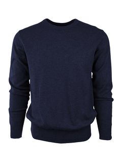 Perfect your casual, cool-weather look with this crew neck sweater from Marquis available in Three Colors. Marquis Men's 100% Cotton Sweaters will add a look that breaks new ground in contemporary style to your wardrobe. Crafted with a modern, classic fit and a ribbed design all the way round. Layer your look by throwing your cardigan on over a gingham dress shirt for a night out on the town, or with a crew neck tee when heading out to a sports game. Tailored from 100% pure cotton, for a luxurio Cotton Sweaters, Dress Shirt And Tie, Sports Game, Sweater For Men, Comfortable Sweater, Classic Sweater, Gingham Dress, Sweater Design, Sweater Fashion