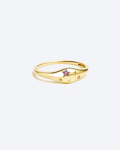 A simple, slightly tapered gold band ring with colorful birthstone zircons, available in all twelve star signs. 💎 Gold Vermeil-18K Gold Over Sterling Silver 💎 5A Zircon Gold Celestial Crystal Ring With Birthstone, Celestial Gold Crystal Ring With Birthstone, Gold Celestial Birthstone Promise Ring, Symbolic Zodiac Sign Yellow Gold Rings, Zodiac Galaxy, Gold-plated Celestial Zodiac Jewelry, 14k Gold Star-shaped Celestial Rings, Gold Zodiac Sign Ring, Celestial Zodiac Sign Gold-plated Jewelry