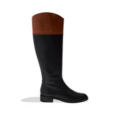 Ride into fall with our new Adaline Riding boot. Done in beautiful leathers with a whipstitch detail at the cuff, this boot is versatile and stylish. --details-- 1" Heel Height 16.53" Shaft Height 15" calf circumference Leather Upper Fabric Shaft + Pig Collar Lining Manmade Sole Style Number: 142231BT09 Fall Moto Boots In Calf Leather For Riding, Calf Leather Riding Boots With Leather Lining, Fall Riding Boots In Calf Leather, Wide Calf Riding Boots In Calf Leather, Wide Calf Calf Leather Riding Boots, Fall Riding Leather Heeled Boots, Leather Heeled Boots For Riding In Fall, Leather Lined Riding Boots For Fall, Leather Riding Heeled Boots For Fall