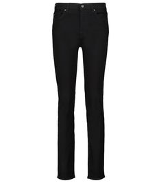 The Roxanne jeans from 7 For All Mankind are a minimalist addition to your denim line-up. The skinny silhouette sits mid-waist and is accented with branded patches at the back pocket. Back Pocket, Black 7, For All Mankind, 7 For All Mankind, High Waist Jeans, Designing Women, Mid Rise, Black Jeans, High Waisted