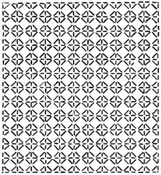 a black and white geometric pattern