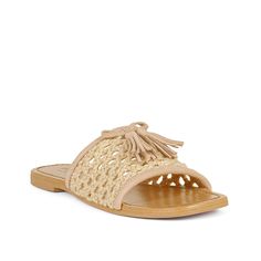 Rag & Co-Cedar Sandal Give a cool update to your summer wardrobe with the Cedar sandal from Rag & Co. Flaunting a wide single band upper with 100% natural cotton woven details and suede framing, this sandal is easy to slip on and it is grounded by a rubber outsole for enhanced traction. Trending Handbags, Summer Flats, Comfort Shoes, Athletic Sneakers, Sneaker Shopping, Soft Suede, Kids Bags, Summer Wardrobe, Cotton Weaving