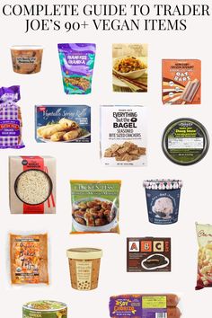 trader joe's vegan Best Trader Joes Products, Free Grocery List, Vegan Grocery List, Vegetable Spring Rolls