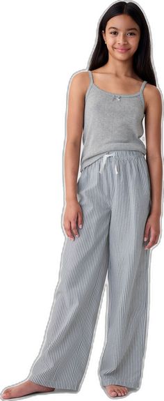 Casual Summer Sleepwear By Gap, Casual Cotton Sleepwear By Gap, Casual Gap Sleepwear For Spring, Casual Gap Bottoms For Daywear, Summer Loungewear Pants By Gap, Summer Loungewear Pants From Gap, Gap Summer Loungewear Pants, Gap Loungewear Bottoms For Summer, Gap Summer Loungewear Bottoms