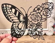 Half Butterfly Half Flower Painting, Butterfly Floral Tattoo, Butterfly Half Flower Tattoo, Half Butterfly Half Flower Tattoo, Half Flower Tattoo, Tattoos Butterflies, Larkspur Tattoo, Half Butterfly, Butterfly With Flowers Tattoo