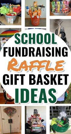 school fundraiser raffle gift basket ideas