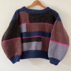 Vintage Hand Knit Wool Color Block Patchwork Crop Top Pullover Sweater Jumper Fall Fashion Size Small Freshly washed in Eucalan and ready to gift or wear. All vintage items are final sale. Please review photos carefully as they are part of the description. Please visit my other vintage collectibles in my shop : https://www.etsy.com/ca/shop/Sewfunky?ref=shop_sugg§ion_id=31004548 Knitted Patchwork, Patchwork Crop Top, Patchwork Sweater, Yarn Sweater, Sweater Jumper, Vintage Collectibles, Jumper Sweater, Vintage Wool, Women Pullover