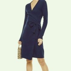 Diane Von Furstenberg Linda Cashmere Wrap Dress In Size Large. The Color Is Called "Counc". Brand New With Tags. Cashmere Wrap, Von Furstenberg, Diane Von, Diane Von Furstenberg, Wrap Dress, Cashmere, Long Sleeve Dress, Brand New, Womens Dresses