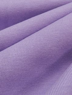 Heather Purple Cotton/Polyester Jersey Knit 72W