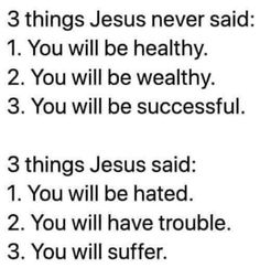 the four things jesus never said to his son, and he will be happy with him