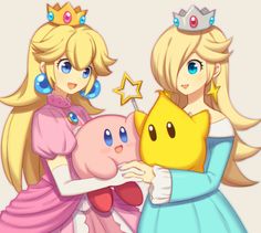 two girls dressed up as princesses and one is holding a stuffed animal with a star on it