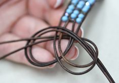 Chimera Bracelet Tutorial - Bead World Leather Wrap Bracelet Tutorial, Knot Techniques, Leather Bracelet Tutorial, Wrap Bracelet Tutorial, Needle Nose Pliers, Diy Leather Bracelet, Beaded Leather Bracelet, Beaded Bracelets Tutorial, Cord Jewelry