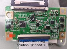 the inside of a printed circuit board