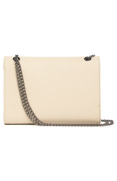 Pull-through chain straps allow you to wear this bag across your body or on your shoulder for versatility in your everyday ensemble. 44" strap length Front flap closure Lined Textile Imported Pull Through, Badgley Mischka, Chain Strap, Nordstrom Rack, Tassels, Crossbody Bag, Nordstrom, Chain, How To Wear