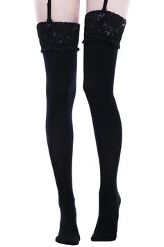 Celana Jogger Wanita, Thigh High Stocking, Stop Staring, Long Socks, Thigh High, Look Cool