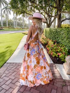 Shop our Influencers' top picks on Amazon Floral Maxi Dress Outfit, Derby Outfits, Maxi Dress Outfit, Amazon Dresses, Guest Attire, Wedding Guest Dress Summer, Favorite Dress, Look Chic, Guest Dresses