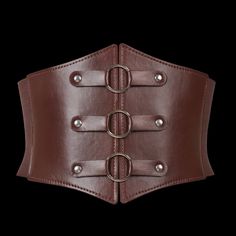 Leather Women Corset Belt Diy Leather Corset Belt, Gothic Leather Corset Belt, Leather Steampunk Corset Belt For Festivals, Steampunk Leather Corset Belt For Festivals, Leather Corset Belt For Festivals, Medieval Style Corset Belt For Festivals, Medieval Corset Belt For Festivals, Gothic Adjustable Corset Belt With Belt Included, Adjustable Gothic Corset Belt With Included Belt