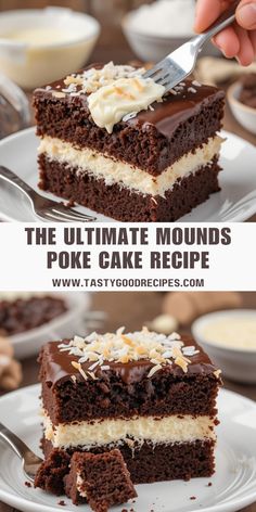 the ultimate mousse poke cake recipe