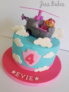 Skye Cake, Helicopter Cake, Zoe Cake, Chocolate Oreo Cake, Purple Cakes Birthday