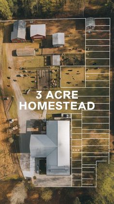 Transform Your 3 Acre Property into a Sustainable Homestead Ranch Layout, Homestead Layout, Sustainable Homestead, Ranch Ideas, Milk Dairy, Acre Homestead, Farm Landscape, Homestead Ideas, Homestead Farm