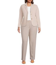 Shop for Calvin Klein Plus Size Long Sleeve 2-Button Suit Jacket & Plus Size Classic Fit Straight Leg Pants at Dillard's. Visit Dillard's to find clothing, accessories, shoes, cosmetics & more. The Style of Your Life. Fitted Ankle-length Pants With Button Closure, Calvin Klein Casual Office Bottoms, Elegant Tailored Calvin Klein Bottoms, Elegant Tailored Bottoms By Calvin Klein, Elegant Calvin Klein Straight Leg Dress Pants, Calvin Klein Workwear Pants With Straight Leg, Calvin Klein Straight Leg Workwear Pants, Calvin Klein Straight Work Pants, Calvin Klein Elegant Straight Leg Dress Pants