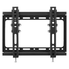 an image of two tv wall mounts on white background