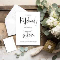 🌸 Are you ready to pop the question to your bridesmaids in style? Our digital bridesmaid proposal card is the perfect way to invite your closest friends to stand by your side on your big day. With the convenience of Templett, you can easily customize every detail to make it uniquely yours! --------------------------- Try Before You Buy: --------------------------- COPY AND PASTE THE LINK BELOW: https://templett.com/design/demo/LovePrintSend/21720676,23137373 ----------------------- What's Included: ----------------------- 5x7 Bridesmaid Proposal Card *SIZE AND ORIENTATION CANNOT BE CHANGED* -Instant access to a high-resolution digital download template -Templett access link for easy customization -Clean and timeless minimalist design -Fully editable text, colors, and elements -No software Bridesmaid Proposal Funny, Funny Bridesmaid Proposal Cards, Funny Bridesmaid Proposal, Maid Of Honor Card, Made Of Honor, Bridesmaid Funny, Bridesmaid Proposal Card, Wedding Poems, Bridesmaid Invitation