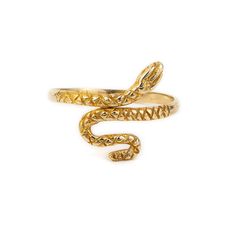 "14k Gold Snake Ring, Solid Gold Ring, Statement Serpent Ring, Dainty Gold Ring, Greek Gold Jewelry 𝐏𝐑𝐎𝐃𝐔𝐂𝐓 𝐃𝐄𝐓𝐀𝐈𝐋𝐒 Ring inspired by the snake-serpent symbol. Kt: K14 Width: 0.7 cm - 0.2\" Height: 1.7 cm - 0.66\" Handmade item. 𝐏𝐀𝐂𝐊𝐀𝐆𝐈𝐍𝐆 All items are sent in a presentable gift box 𝐒𝐇𝐈𝐏𝐏𝐈𝐍𝐆 *We ship worldwide by DHL Express! Free Shipping for orders over 100€! *Europe Transit Time: 1-3 working days / All other countries Transit Time: 3-6 working days * We process p Yellow Gold Snake-shaped 14k Gold Rings, Snake-shaped Yellow Gold Wedding Ring, Elegant 14k Gold Snake-shaped Ring, Luxury 14k Gold Snake-shaped Ring, Elegant 14k Gold Snake Shaped Rings, 14k Yellow Gold Snake Jewelry, Symbolic Yellow Gold Snake-shaped Jewelry, Symbolic Snake-shape Yellow Gold Jewelry, Snake-shaped Yellow Gold Jewelry For Anniversary