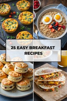 25 easy breakfast recipes that are perfect for busy mornings