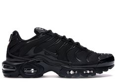 Nike Air Max Plus Triple Black Black Nike Air Max, Nike Max, Nike Tn, Black Shoes Men, Air Jordan 5 Retro, Air Jordan 5, Black Streetwear, Retro Shoes, Onitsuka Tiger