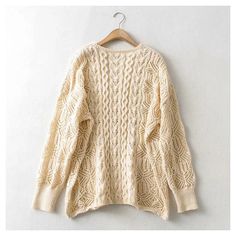 Style: commuting Size: S M L Color: Apricot Apricot Sweater, Apricot, Knit Top, Cut Out, Knitting, Color