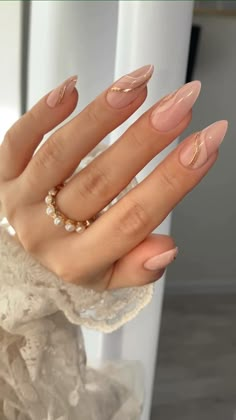 Nude Nail Designs, Classy Acrylic Nails, Her Nails, Spring Nail Art, Neutral Nails, Prom Nails, Spring Nail, Classy Nails, Cute Acrylic Nails