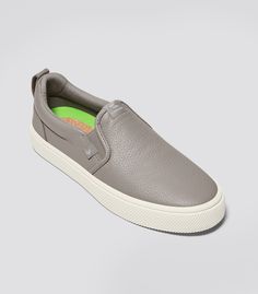 Made to elevate your everyday style and pull together all your favorite looks. Crafted with LWG-certified premium leather, this laid back silhouette is made complete with a buttery soft and perfectly worn in design for the perfect elegant look, without sacrificing any of the comfort. Back Silhouette, Leather Sneakers Men, Fall Sneakers, Vegan Sneakers, Leather Slip Ons, Slip On Sneakers, White Sneakers, Everyday Style, In Design