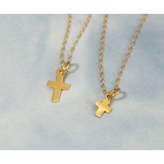 14k Solid Gold Tiny or Small Cross Charm * Easy to add on chains * The perfect gift for anyone who wants to keep God close to them! Great for birthday gifts or anniversary presents! * Details * Smaller Cross Size: 4.4mm x 7.2mm Bigger Cross Size: 5mm x 10mm Material: 14k Solid Gold Marked: 14k on back of charm This is real 14k solid gold that is made to last! Please note that this listing is for one Charm ONLY. * Shop other Cross Charms and Necklaces here: https://etsy.me/3H4Cn5L * Checkout more Spiritual Gold Charm Necklaces For Birthday Gift, Spiritual Gold Charm Necklace For Birthday Gift, Gold 14k Hallmarked Charm Necklaces, 14k Gold Charm Necklace With Hallmark, Dainty Yellow Gold Charm Necklace With Hallmark, 14k Gold Filled Cross Jewelry Gift, Dainty 14k Gold Charm Necklace For Birthday, Classic 14k Gold Filled Charm Necklaces As Gift, Gift 14k Gold Filled Cross Pendant Charm Necklace