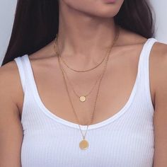 O Necklaces, Dainty Jewelry, Layering Necklace – AMYO Jewelry Trio Necklace, Three Necklaces, Necklace Length Guide, Figaro Chain Necklace, Layered Necklace Set, Choker Necklace Set, Figaro Chain