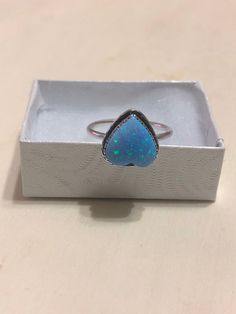 *Lab created opal Ring *Sterling silver *Free Shipping *Jewelry Made in USA*Jewelry receive in gift box Thank You For Your Looking ,And Check Out More Items In My Etsy Shop For More Great Deals, Also We Add More Jewelry To Etsy Shop Regularly https://www.etsy.com/shop/ABQdesign Silver Teardrop Opal Ring Gift, Teardrop Opal Ring As A Gift, Handmade Teardrop Opal Ring Gift, Silver Ethiopian Opal Rings As A Gift, Silver Opal Ring Gift, Nickel-free Opal Ring As Gift, Nickel-free Opal Rings As Gifts, Ethiopian Opal Birthstone Ring As Gift, Adjustable Opal Ring For Gift