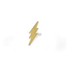 Lightning is a transformative force that can alter landscapes and circumstances. In this sense, a lightning bolt can symbolize change, transformation, and a new beginning.Transform your look by adding this piercing stud to your collection. Smaller charm measures 4mm, larger measures 8mm Solid 14k gold | Nickel-free | Hypoallergenic The pin post is made of 316 LVM stainless steel for durability when bending. Ethically handmade in the USA Sold as a single; This is the charm pushpin end only Includ Piercing Stud, A New Beginning, Lip Piercing, Small Charms, New Beginning, Lightning Bolt, Gold Charm, Bending, Piercing Jewelry