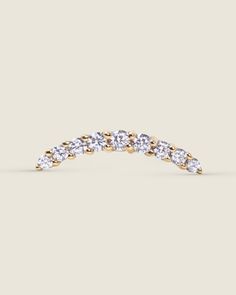 Details: Material: 14k solid gold Hypoallergenic and Nickel-Free Stone: AAA-grade cubic zirconia Thickness: 16G (1.2mm) Post length: 6mm Size head: 11mm[L] x 3mm[W] Closing mechanism: Threadless (Push-Pin) Sold as a single earring Dainty Diamond Piercings With Vvs Clarity, Everyday Yellow Gold Diamond Piercings, Classic Round Cut Cubic Zirconia Piercings, 14k Gold Fine Jewelry Piercings, Classic 14k Gold Piercings With Single Diamond, Classic Piercings With Diamond Accents In Cubic Zirconia, Dainty Yellow Gold Diamond Piercings, Classic Piercings With Diamond Accents And Cubic Zirconia, Minimalist Yellow Gold Cubic Zirconia Piercings