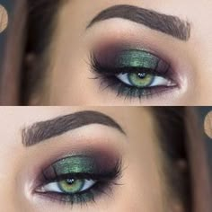 Makeup Verde, Trucco Smokey Eye, Berry Makeup, Teknik Makeup, Eye Makeup Guide, Hazel Eye Makeup, Mally Beauty