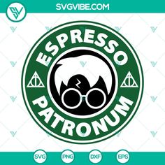 the logo for espresso patronum, which is also available in svp