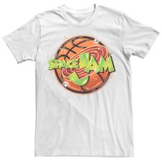 Enlist the help of NBA pros to win a basketball game against aliens with this men's Space Jam tee. Crewneck Short sleevesFABRIC & CARE Cotton Machine wash Imported Enlist the help of NBA pros to win a basketball game against aliens with this men's Space Jam tee. Licensed Character Enlist the help of NBA pros to win a basketball game against aliens with this men's Space Jam t-shirt. Size: XL. Color: White. Gender: male. Age Group: adult. Space Jam Theme, Airbrush Shirts, Basketball Game, A Basketball, Space Jam, Logo Tee, Logo Tees, Aliens, To Win