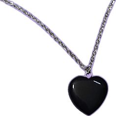 Edgy Black Stainless Steel Necklace, Black Halloween Necklace For Concert, Black Necklaces For Halloween Concert, Black Alternative Necklace For Concert, Black Necklace For Halloween Concert, Black Alternative Style Necklace For Concerts, Alternative Style Black Necklace For Concerts, Grunge Heart-shaped Metal Necklace, Black Grunge Jewelry For Streetwear