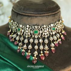 A neck piece with Polki and Rubies is timeless and versatile✨
*
*
*
#darpanmangatrai #mangatrai #india #jewelry #necklace #bracelets #pearls #womensaccessories #womenswear #womeninbusiness #womenfashion #womens #womenjewellery #viral ##viralpost #viralindia #Hyderabad #Punjagutta #Telangana Victorian Jewelry Necklace, Bracelets Pearls, Diamond Necklace Indian, Gold Earrings Models, Fancy Jewelry Necklace, Diamond Wedding Jewelry, Diamond Necklace Designs, Antique Bridal Jewelry