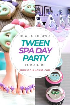 Teen Spa Party Activities, Pre Teen Spa Party, Teenage Spa Party Ideas, Spa Day Bday Party, Teen Spa Party 13th Birthday, Kids Spa Party Activities, Sleepover Spa Ideas, Spa Sleepover Party Ideas, Skincare Party Ideas