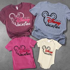 Custom Disneyworld 2024 Shirts, Disneyland Family Vacation Shirt, Mickey Minnie Shirts, Family Matching Tshirt, Disneyland 2024 T-Shirt Thanks for being here.  👉Please take a look at our store to see more interesting tshirts. https://www.etsy.com/shop/PikusCustomTee?ref=shop_sugg 👉When Can I Expect My Order 👈 Processing Time: 1-2 business day During holidays please expect delays as the amount of orders are slightly higher than usual, although we will do our best to get your order to you as so Family Matching Cotton T-shirt For Disney Fan Events, Family Matching Graphic T-shirt For Disney Trips, Family Matching Cotton T-shirts For Disney Trips, Family Matching Cotton T-shirt For Vacations, Family Matching Mickey Mouse Tops For Disney Trips, Family Matching Graphic Print Tops For Disney Fan Events, Family Matching Crew Neck Tops For Disney Trips, Family Matching White Tops For Disney Trips, Family Matching Graphic T-shirt For Disney Fan Events