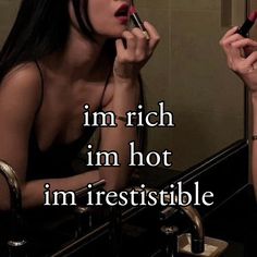 Hot Smart Rich Aesthetic, I Am The Woman Of My Dreams, Being Hot Aesthetic, Be The Hottest Version Of Yourself, I Am Irresistible, Elizabeth Aesthetic Core, How To Be Interesting Woman, I Get What I Want Aesthetic, Baddie Mood Board