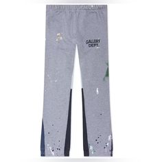 Gallery Dept. Painted Flare Sweat Pants Worn Once Size M Mens Pants, Gray Color, Sweatpants, Man Shop, Grey, Pants, Color